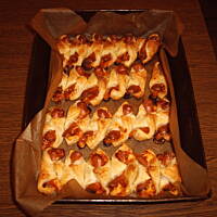 Ciasteczka z parowkami wg M&Ł