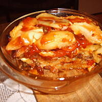 Zapiekanka ziemniaczana z boczkiem wg M&Ł