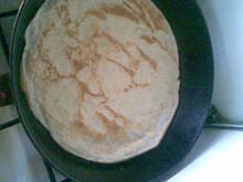 Fot. maniorka, Proste nalesniki z feta pieczarkami i szpinakiem