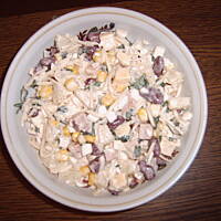 Sałatka z ananasem wg M&Ł