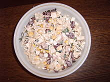 Fot. mariola2000, Sałatka z ananasem wg M&Ł