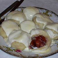 Knedle ze śliwką węgierką wg Różyczki