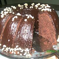 Babka czarna jak diabli:)