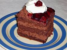 Fot. niebieska-różyczka, Ciasto dla dorosłych pijana wiśnia wg Różyczki