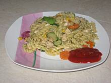 Fot. anik_p, warzywa na patelnię z makaronem ap