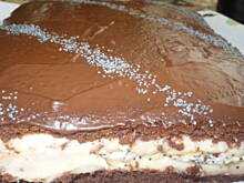 Fot. Aniutek, Czekoladowe ciacho z budyniem i makiem