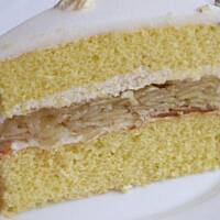 Tort migdałowy z kremem amaretto