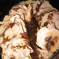 Karkówka ze śliwką ap