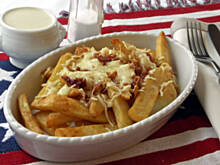 Fot. Malena, Frytki zapiekane z serem a'la steakhouse