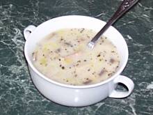 Fot. iwonaz2809, zupa z porów i pieczarek