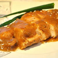 kurczak w imbirowym sosie