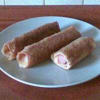 Krokiety z parówkami