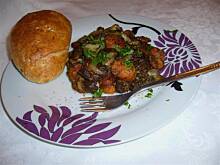 Fot. niebieska-różyczka, Grzyby z kiełbasą na szybko wg Różyczki