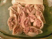 Fot. kaha87ha, Conchiglie faszerowane - czyli spaghetti inaczej