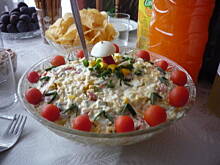 Fot. justyna1507.14, Sałatka z tuńczykiem i ryżem:-)