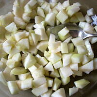 Babeczki czekoladowe z gruszkami