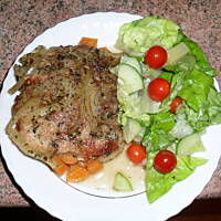 Bitki wieprzowe zapiekane