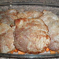 Bitki wieprzowe zapiekane