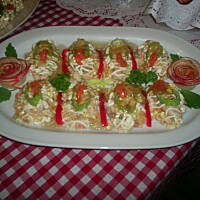 protal - kurczak na sałatce jarzynowej