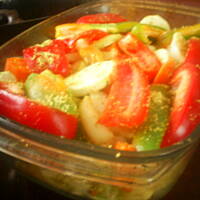 Zapiekanka warzywna z nutą gyrosa i parmezanu kasiuli