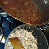 Gulasz a'la Stroganoff