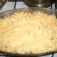 Zapiekanka makaronowa z sosem beszamelowym