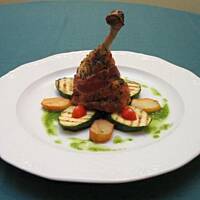 Kurczak w objęciach boczku