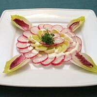 Surówka z rzodkiewki i pora