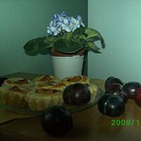 Mini serniczki ze śliwką