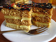 Fot. Kluko, Przekładaniec serowo - miodowy