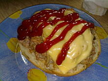 Fot. kaha87ha, Bułeczki zapiekane z farszem - mniam!!!