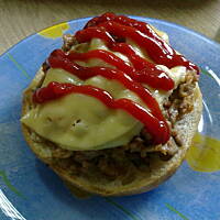 Bułeczki zapiekane z farszem - mniam!!!