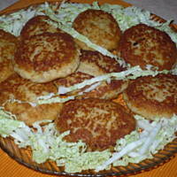 Kotlety rybne z warzywami