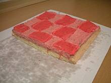 Fot. donia84, Biszkopt z musem truskawkowym