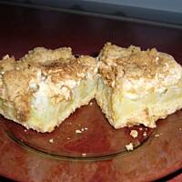 Ciasto gruszkowe z bezą