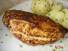 Fot. Tercia, Soczysta pieczona pierś z kurczaka