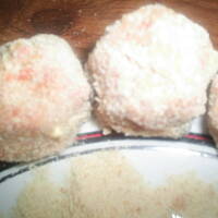 Klopsiki mięsne z jajkiem pieczarkami cebulą kasiuli - pycha