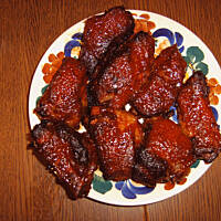 Żeberka w miodzie wg M&Ł