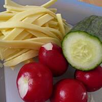 Sycąca sałatka z boczkiem