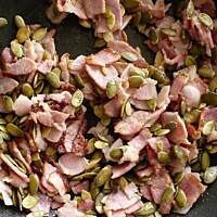 Sycąca sałatka z boczkiem