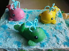 Fot. bettinka, Tort urodzinowy "Ocean"