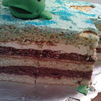 Tort urodzinowy "Ocean"