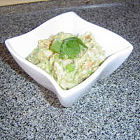 Tatar z lososia (swiezego lub wedzonego) sanelli