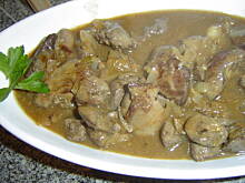 Fot. sanella*, Watrobka drobiowa duszona w occie sherry sanelli