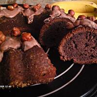 Wieniec czekoladowo-bananowy