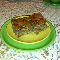 Ciasto z jabłkami, bakaliami i cynamonem