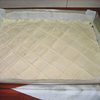 Zapiekanka z ciasta fancuskiego