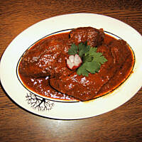 Szynka pieczona w sosie paprykowym wg M&Ł