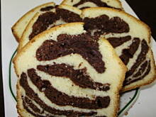 Fot. Krystyna911, Zebra z gorzką czekoladą i mlekiem skondensowanym