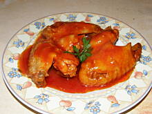 Fot. grzymalka, skrzydełka po teksańsku